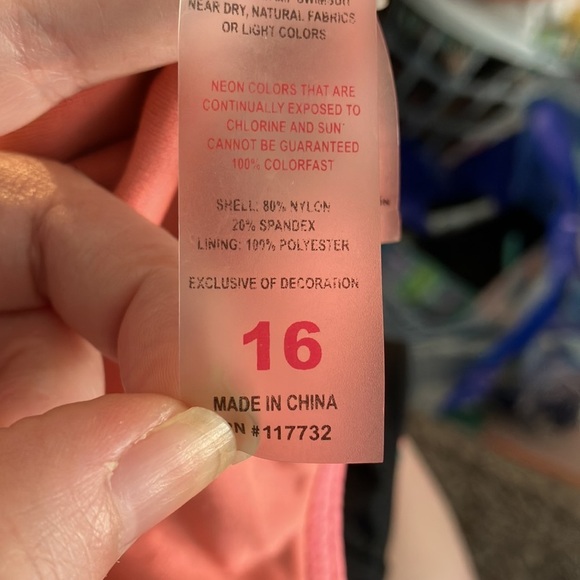 🎉4 for $20 ZeroXPosur One-Piece Swimsuit, Size 16 - Picture 5 of 7